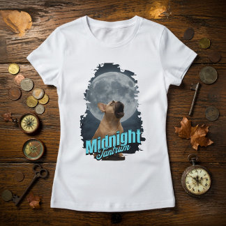 T-shirt drôle de Bouledogue Français hurlant