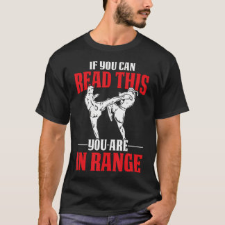 T-shirt Drôle de boxe thaïlandaise Muay Thai MMA arts mart
