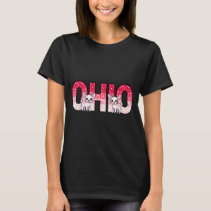 T-shirt Drôle de cerf de l'Ohio Fête du Midwest O-h-i-o à
