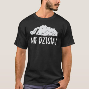T-shirt Drôle de chat polonais Pologne Polska