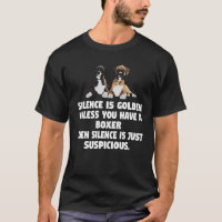 T-shirt drôle de chien de boxeur