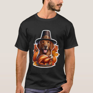 T-shirt Drôle de chien de Thanksgiving Chesapeake Bay Retr
