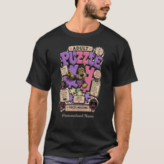 T-shirt drôle de chien introverti confortable