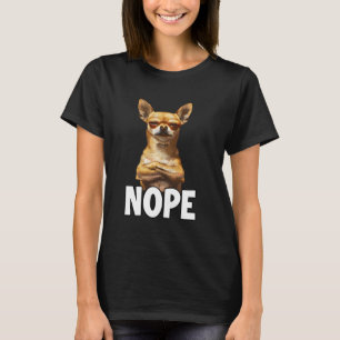T-shirt drôle de Chihuahua Meme, T-shirt parfait d