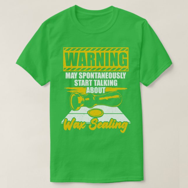 T-shirt Drôle de cire Sealing Lover cadeau (Design devant)