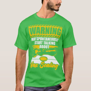 T-shirt Drôle de cire Sealing Lover cadeau