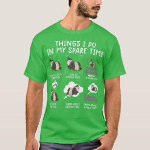 T-shirt drôle de cobaye chemise srcastic humour cobaye p