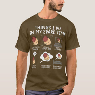 T-shirt drôle de cobaye chemise srcastic humour cobaye p