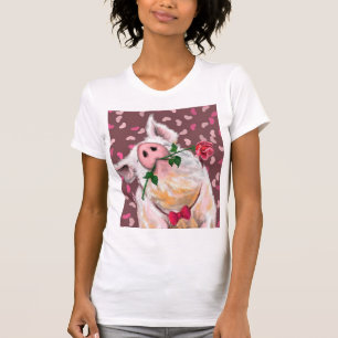T-shirt drôle de cochon