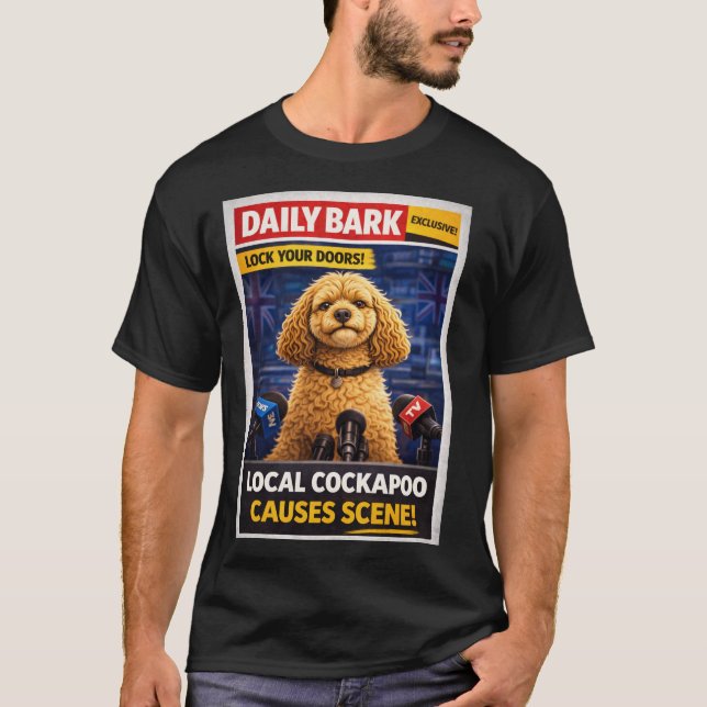 T-shirt drôle de Cockapoo | Cadeaux pour les amour (Devant)