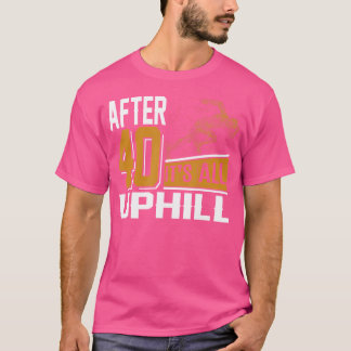 T-shirt Drôle de course 40 ans 40e anniversaire