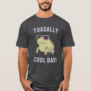 T-shirt drôle de crapaud, papa super cool