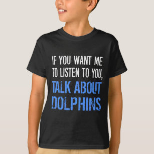T-shirt drôle de dauphins