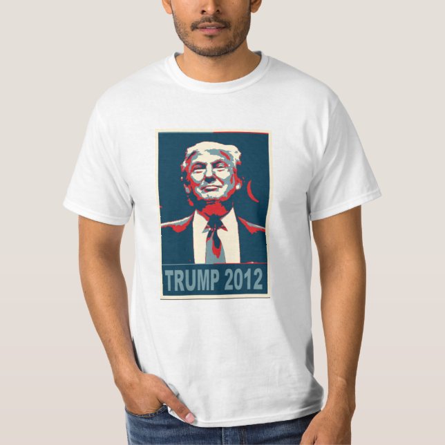 T-shirt drôle de Donald Trump 2012 (Devant)