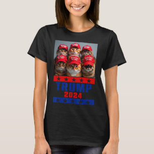 T-shirt Drôle de faire économiser aux chats Trump Présiden