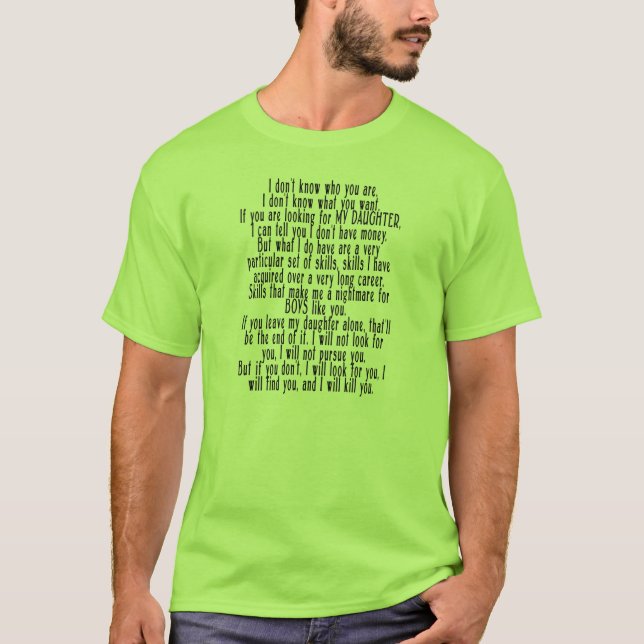 T-shirt drôle de fête des pères (Devant)