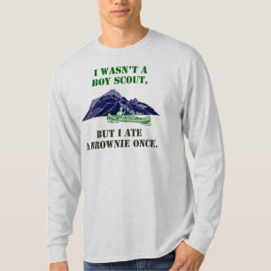 T-shirt drôle de film, je n'étais pas un scout de