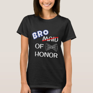 T-shirt drôle de garçon d'honneur pour enterrement