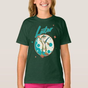 T-shirt Drôle de Gecko Plus Tard Humour de Procrastination