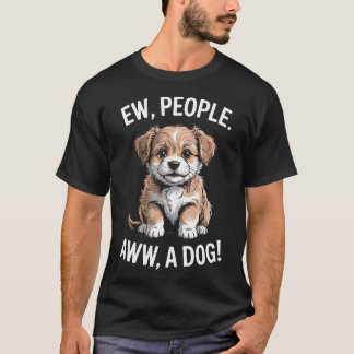 T-shirt Drôle de gens Aww A