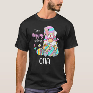 T-shirt Drôle de gnome je suis heureux d'être un lapin inf