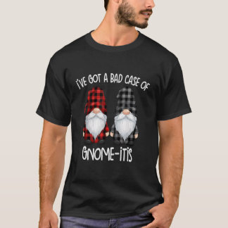T-shirt Drôle de Gnome Paresseux Jour de Pyjama Gnome-ite