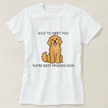 T-shirt drôle de Golden Retriever – Nous sommes me