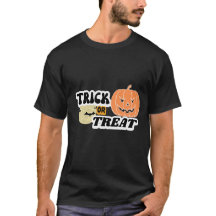 T-shirt drôle de Halloween « Trick or Treat »