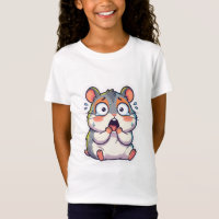 Drôle de hamster comiquement paniqué choqué Mème E