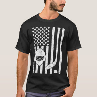 T-shirt Drôle de hockey sur glace St. Patrick's Day Améric