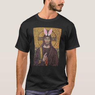 T-shirt drôle de Jésus de lapin de Pâques