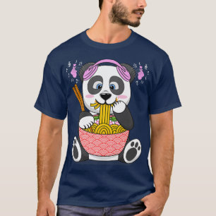T-shirt Drôle de k pop ramen nouille alimenté par ramen &