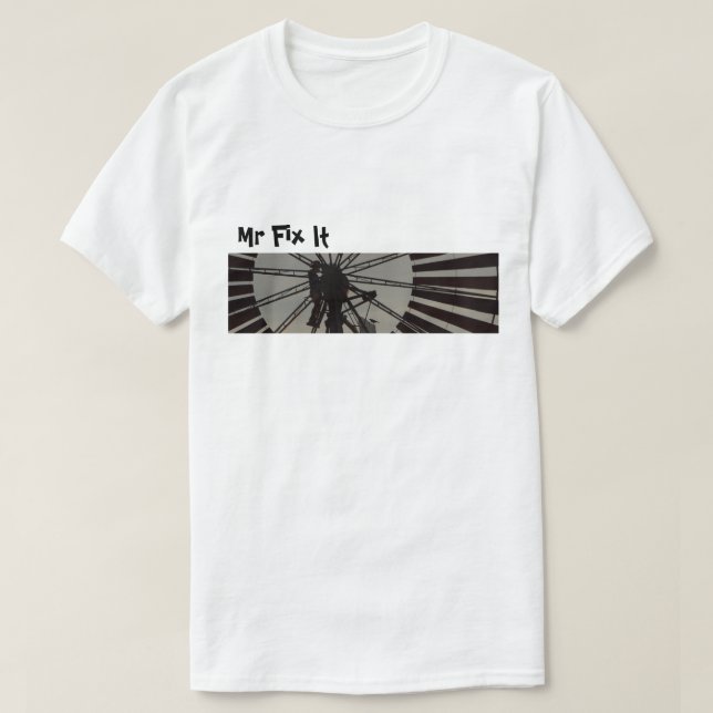 T-shirt drôle de M. Fix It (Design devant)
