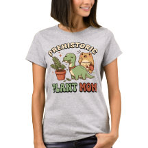 T-shirt drôle de maman de plante de dinosaure mang
