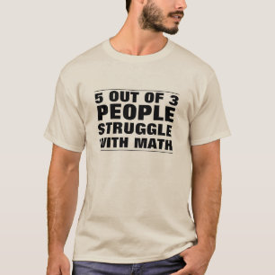T-shirt drôle de maths
