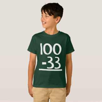 T-shirt Drôle de maths 67