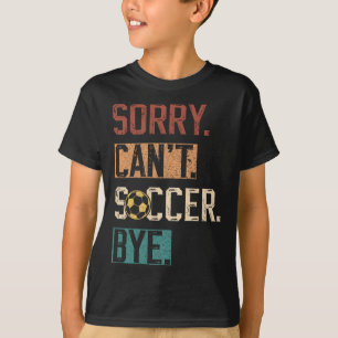 T-shirt Drôle de mec je suis en soccer de 1re année Ck à l