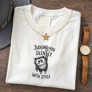 T-shirt drôle de monstre avec citation humoristiqu