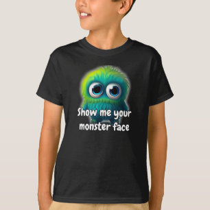 T-shirt Drôle de monstre Unique Meilleur Style Enfant