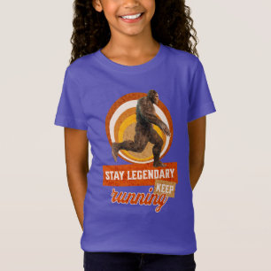 T-Shirt Drôle de motivation de course de Bigfoot
