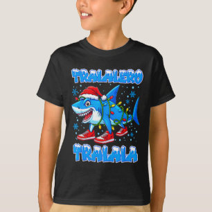 T-shirt Drôle de Noël Italien Cerveau Pourri Pour Hommes F