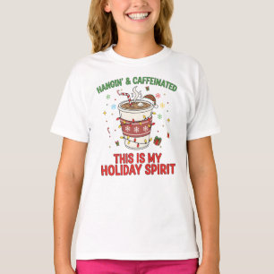 T-shirt drôle de Noël pour amateur de café de vaca