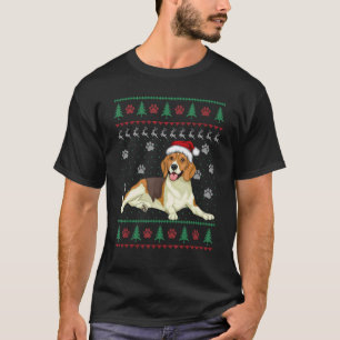 T-shirt drôle de Noël pour vache Beagle Xmas 1