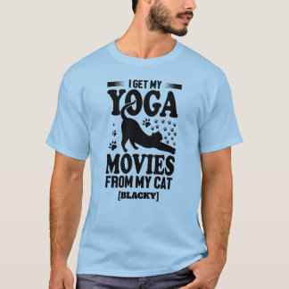 T-shirt drôle de nom de chat personnalisé pour les