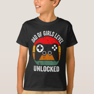 T-shirt drôle de nouveau papa Niveau de papa de fi