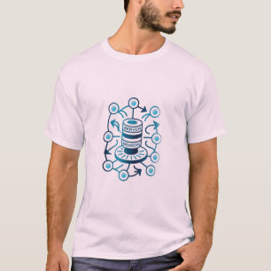T-shirt drôle de panne de serveur pour le support