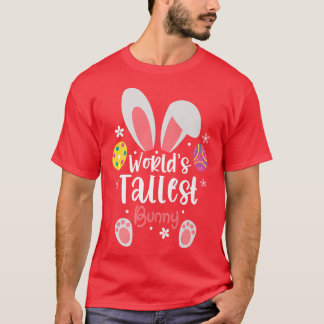 T-shirt Drôle de Pâques le plus grand lapin du monde Oreil