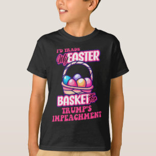 T-shirt Drôle de Pâques politique anti-trump