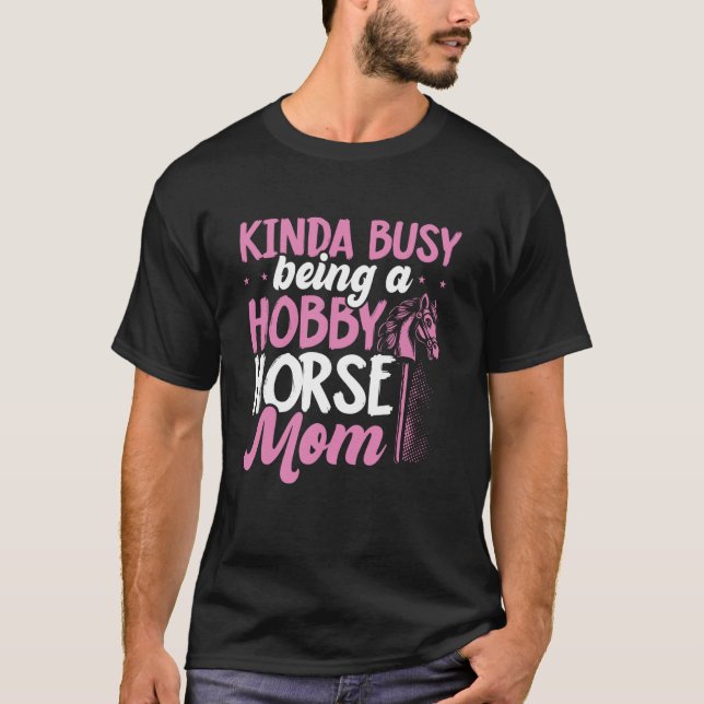 T-shirt Drôle de passe-temps équitation Mignon cheval de h (Devant)