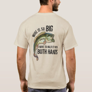 T-shirt drôle de pêche à la grosse bass
